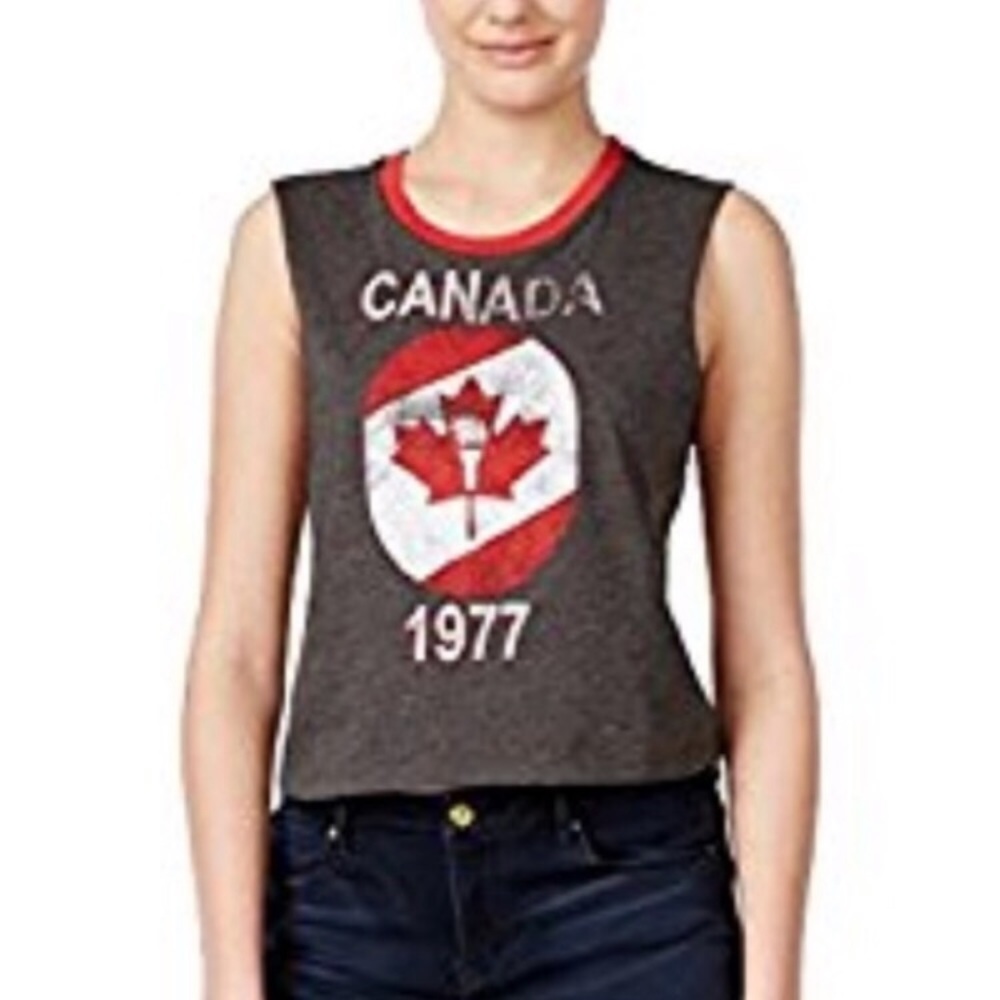 Cold Crush NWOT Canada 1977 Crop Top XS